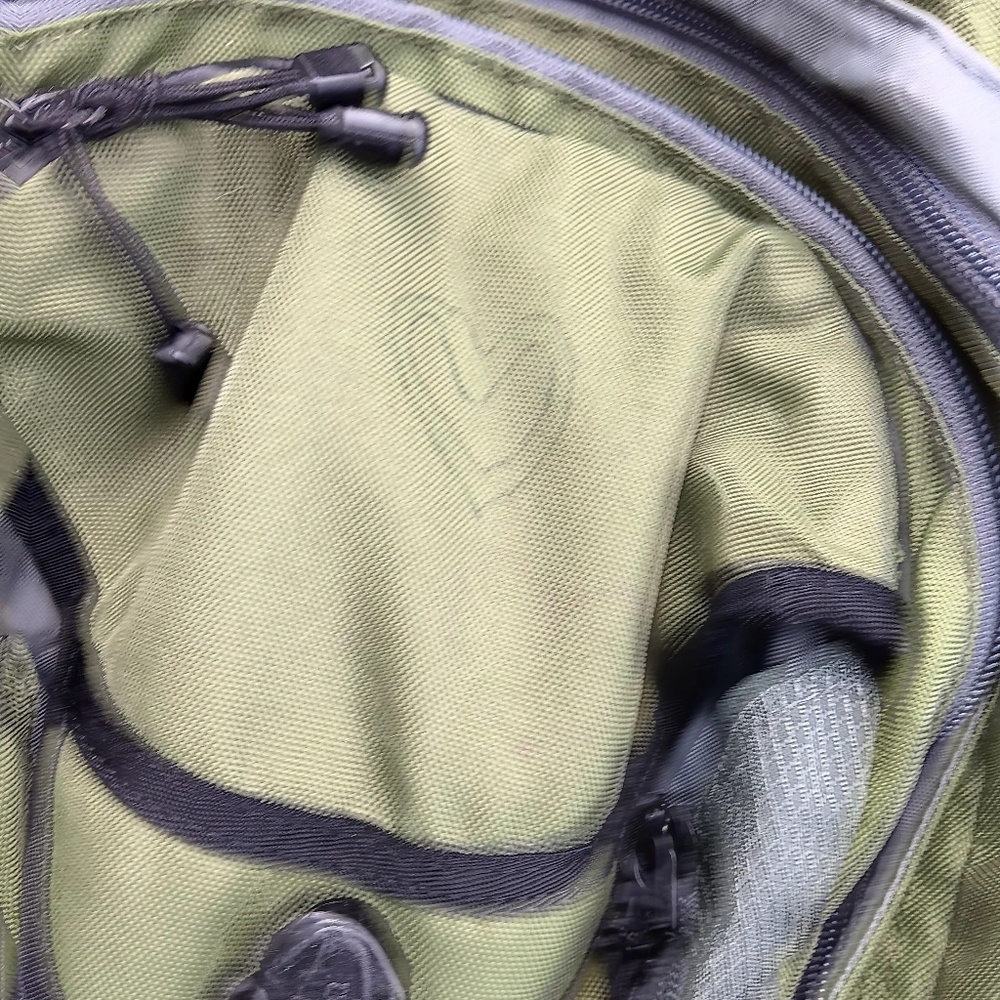 Ll Bean Olive Quad Backpack Gem